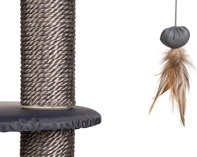 Prestina Buitenkrabpaal | Kunststof sisal | Onverslaanbaar tegen zon, regen en wind - Unopets - Beste producten voor honden en katten