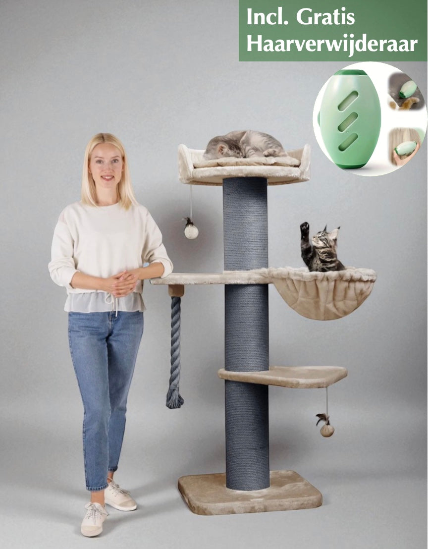 Granaria Krabpaal | Ø 22 cm krabstam | 9 mm sisalwikkeling | Sterk & Duurzaam - Unopets - Beste producten voor honden en katten