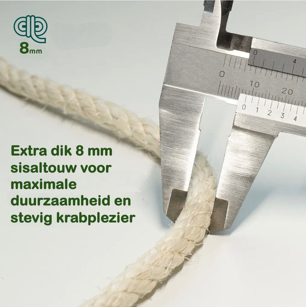 Dikte van het touw van de SkyHigh Krabpaal