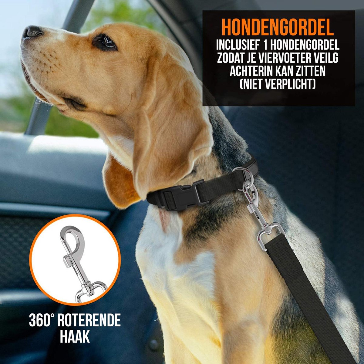 Waterdichte beschermhoes voor honden in de auto, voorkomt vuil en krassen, beschermt tegen klauwen en zorgt voor comfort. Geschikt voor elke auto, eenvoudig te installeren en gemaakt van duurzame materialen.