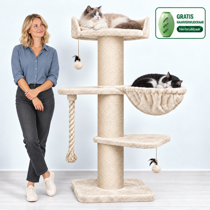 Granaria Krabpaal | Ø 22 cm krabstam | 10 mm sisalwikkeling | Sterk & Duurzaam - Unopets  - Beste producten voor honden en katten