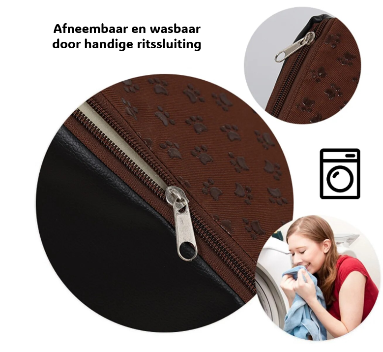 Anti-slip huisdieren trap voor honden en katten, ideaal voor oudere of minder mobiele dieren. Maakt het makkelijk om de bank en het bed te bereiken. Bekleed met corduroy voor grip en heeft een antislip onderkant voor stabiliteit. Gemaakt van duurzaam sponsmateriaal met afneembare, machinewasbare hoes. Boogontwerp beschermt gewrichten en ondersteunt tot 80 kg. Afmetingen: 60x33x30 cm, kleuren: grijs en zwart.