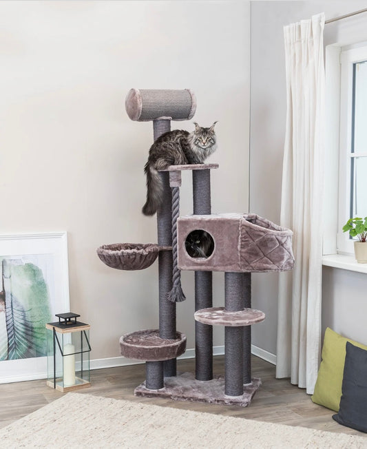 SkyHigh Krabpaal | Luxe Toren van 190 cm - Unopets  - Beste producten voor honden en katten