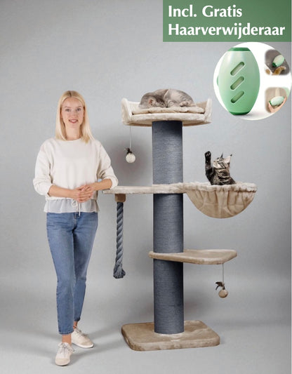 Granaria Krabpaal | Ø 22 cm krabstam | 9 mm sisalwikkeling | Sterk & Duurzaam - Unopets  - Beste producten voor honden en katten