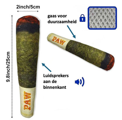 Ontdek onze Piepende Sigaar voor honden – een leuk, kauwbaar speeltje dat piept bij elke beet. Gemaakt van duurzaam, huisdierveilige materialen voor langdurig speelplezier. Stimuleert mentale activiteit en vermindert verveling, ideaal voor interactief spel. Perfect voor het versterken van de band met je huisdier