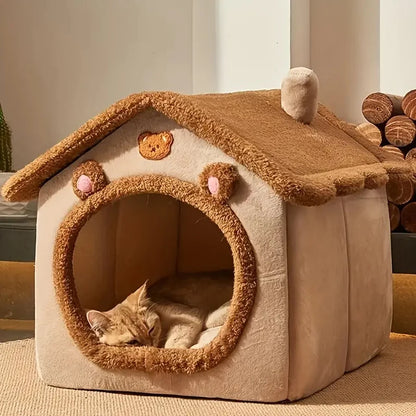 Geef je kat de perfecte rustplek met het Unopets Kattenhuis!
Stevig, opvouwbaar en eenvoudig schoon te maken door de afneembare hoes, biedt het een knusse, veilige plek voor je kat om te slapen en te ontspannen. Ideaal voor kleine ruimtes en voor onderweg – comfort en gemak in één!